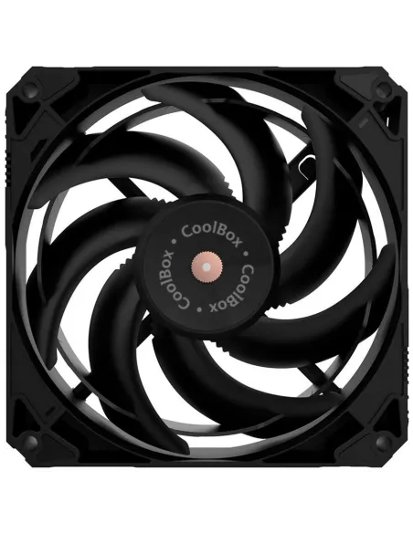 CoolBox V12 Black Ventilador 120 mm PWM