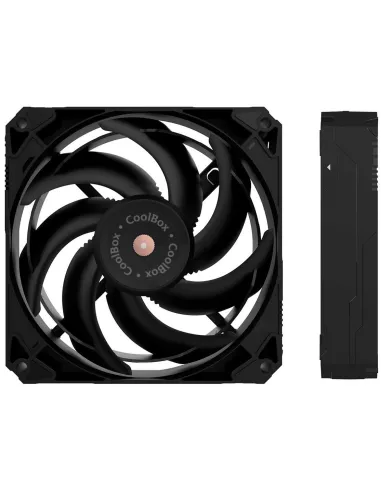 CoolBox V12 Black ventilador 120 mm PWM 3000 RPM para PC
