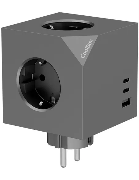 Coolbox Cubik Base de Carga Rápida USB de 20W