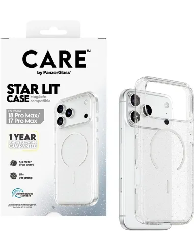 PanzerGlass Care Star Lit MagSafe iPhone 17 y 18 Pro Max