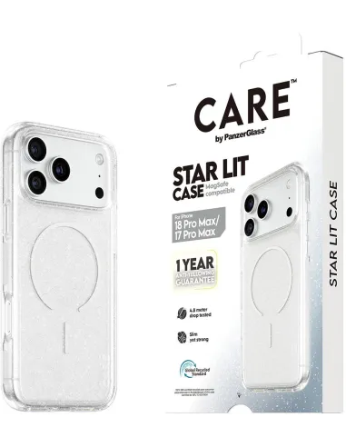 PanzerGlass Care Star Lit MagSafe iPhone 17 y 18 Pro Max