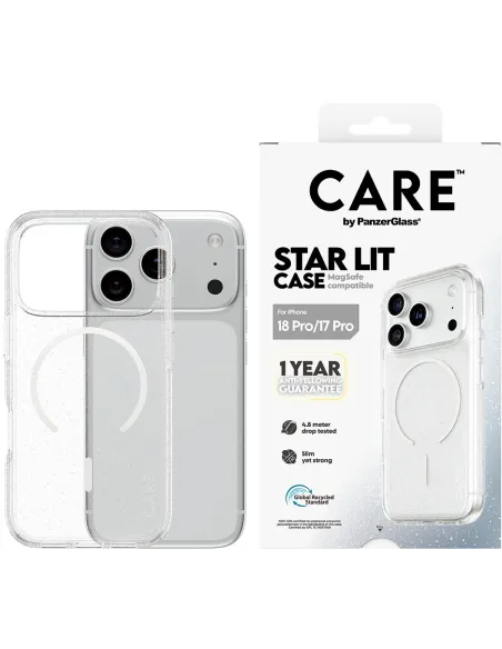 PanzerGlass Star Lit MagSafe iPhone 17 Pro y 18 Pro