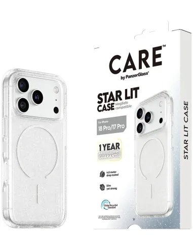 Funda PanzerGlass Care Star Lit MagSafe iPhone 17 y 18 Pro
