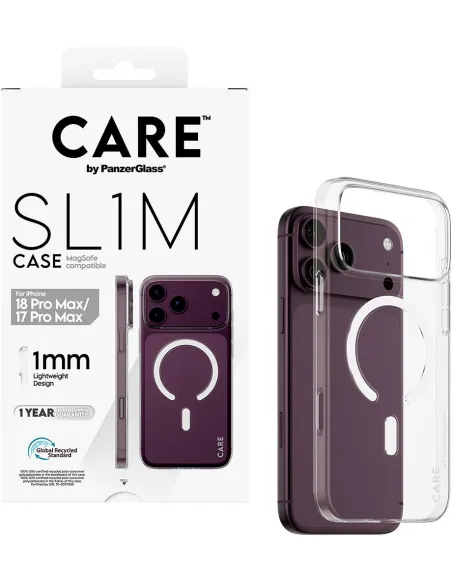 PanzerGlass Care SL1M para iPone 17 y iPhone 18 Pro Max