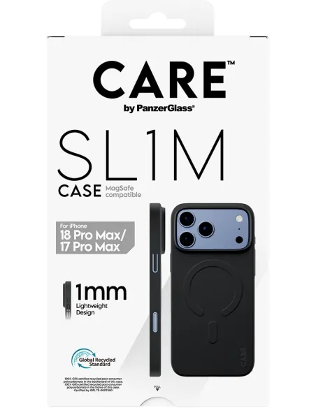PanzerGlass Care SL1M Black iPhone 17 y iPhone 18 Pro Max