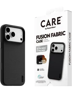PanzerGlass Care Fusion Fabric Black MagSafe iPhone 17 Pro Max y iPhone 18 Pro Max-AATFYC3697