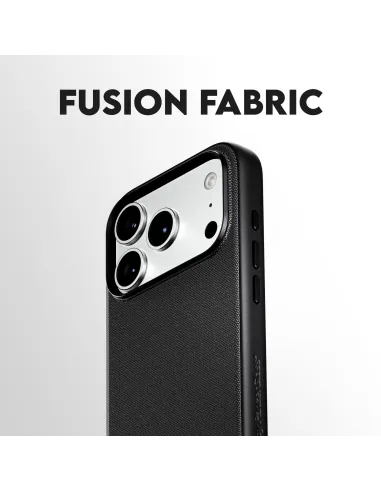 PanzerGlass Care Fusion Fabric Black iPhone 17 y 18 Pro Max