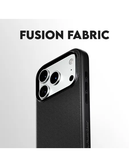 PanzerGlass Care Fusion Fabric Black iPhone 17 y 18 Pro Max
