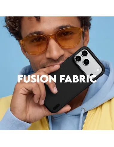 PanzerGlass Care Fusion Fabric Black iPhone 17 y 18 Pro
