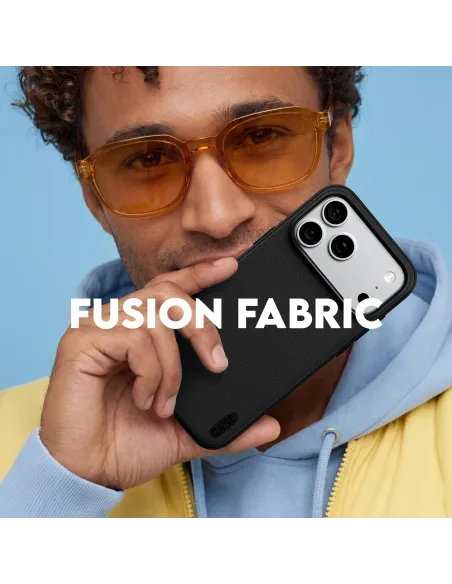 PanzerGlass Care Fusion Fabric Black iPhone 17 y 18 Pro