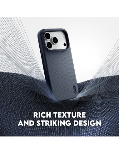 PanzerGlass Care Fusion Fabric Black iPhone 17 y 18 Pro