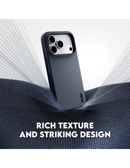 PanzerGlass Care Fusion Fabric Black iPhone 17 y 18 Pro
