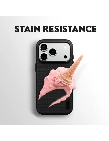 PanzerGlass Care Fusion Fabric Black iPhone 17 y 18 Pro
