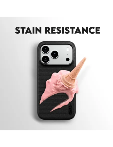 PanzerGlass Care Fusion Fabric Black iPhone 17 y 18 Pro
