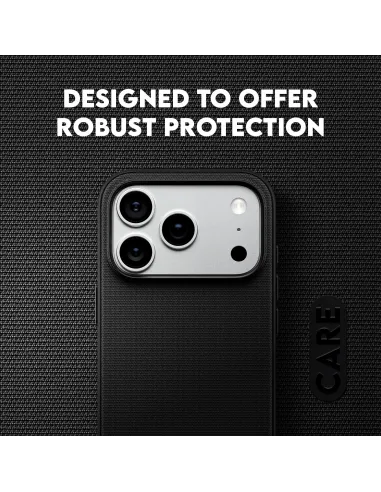 PanzerGlass Care Fusion Fabric Black iPhone 17 y 18 Pro