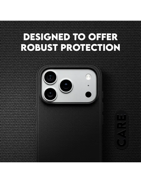PanzerGlass Care Fusion Fabric Black iPhone 17 y 18 Pro