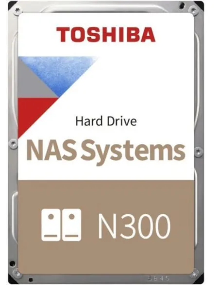 Toshiba N300 NAS 16TB 3.5" SATA3 BULK - Disco NAS interno
