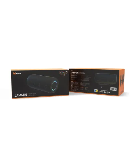 KROM Jammin altavoz Bluetooth portátil 20 W para música