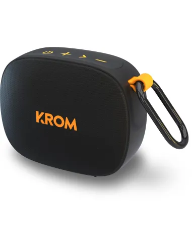 KROM Groovy altavoz portátil Bluetooth para música en casa