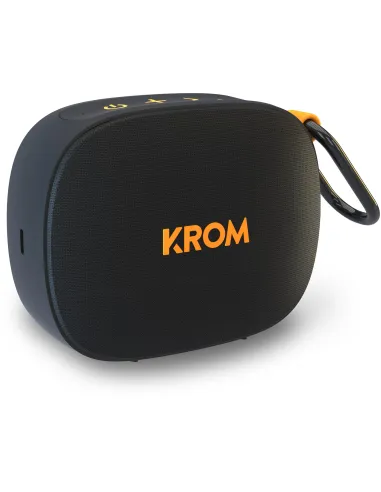 KROM Groovy altavoz portátil Bluetooth para música en casa