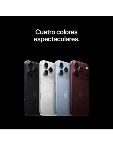 Apple iPhone 18 Pro 1TB Plata: cámara y vídeo Pro con 1 TB