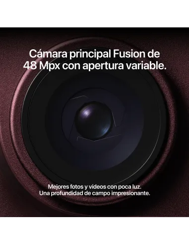 Apple iPhone 18 Pro 1TB Burdeos: móvil OLED 5G ProMotion