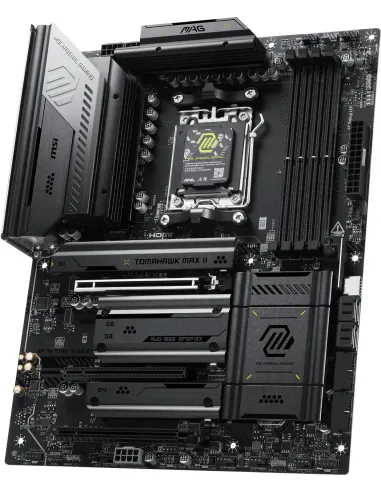 MSI MAG B850 TOMAHAWK MAX WIFI II: placa AM5 DDR5 8400+ MT/s