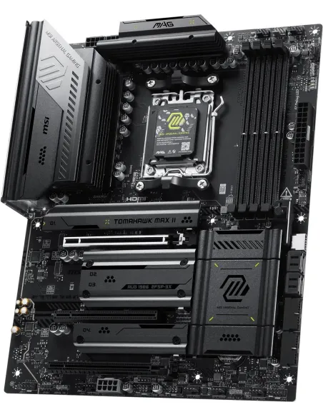 MSI MAG B850 TOMAHAWK MAX WIFI II: placa AM5 DDR5 8400+ MT/s