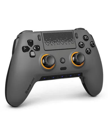 SCUF Omega Gris acero: mando PS5 y PC con paletas gaming