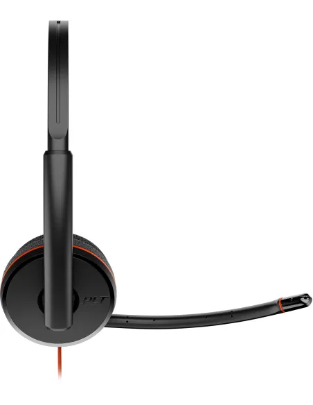 Auriculares USB HP Poly Blackwire 3220 estéreo USB-C/A bulk