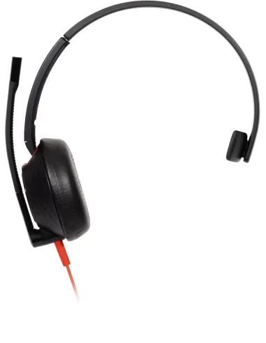 Poly Blackwire 5210 monoaural USB-C + Adaptador USB-C/A