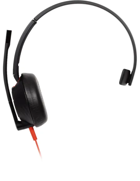 Poly Blackwire 5210 monoaural USB-C + Adaptador USB-C/A