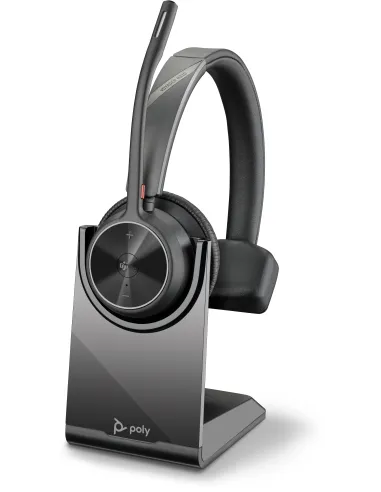 HP Poly Voyager 4310-M Auriculares inalámbricos Bluetooth para trabajar desde casa o en la oficina