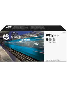 HP 991X Negro Cartucho de Alta Capacidad de 375ml de Tinta Pigmentada-1392361