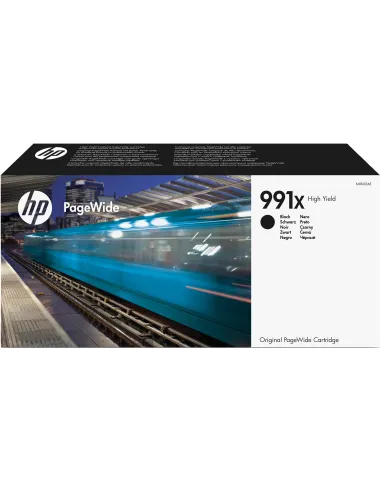 HP 991X Negro Cartucho de Alta Capacidad de 375ml de Tinta Pigmentada