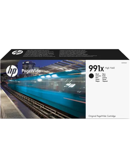 HP 991X Negro Cartucho de Alta Capacidad de 375ml de Tinta Pigmentada
