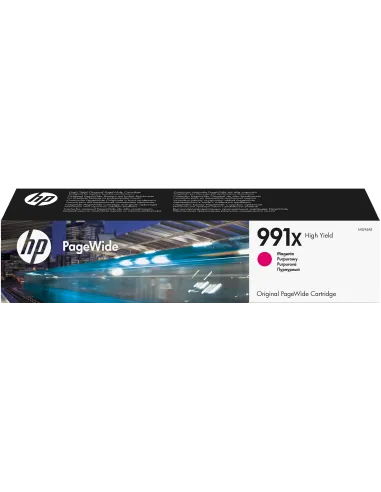 HP 991X Magenta Cartucho de Alta Capacidad de 375ml de Tinta Pigmentada