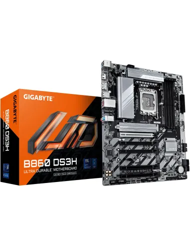 Gigabyte B860 DS3H Intel B860 LGA1851 DDR5 ATX WiFi 6E PCIe 5.0 256GB 2.5GbE M.2 RAID