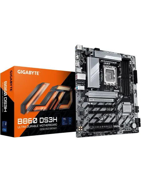 Gigabyte B860 DS3H Intel B860 LGA1851 DDR5 ATX WiFi 6E PCIe 5.0 256GB 2.5GbE M.2 RAID