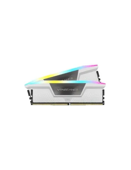 Corsair Vengeance RGB DDR5 32GB (2x16GB) 6000 MHz CL38 Blanca