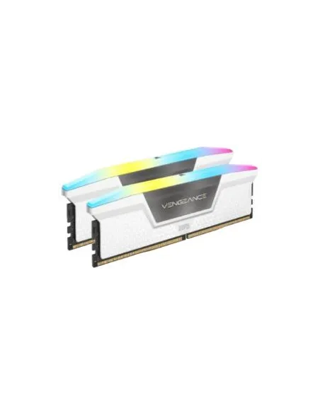 Corsair Vengeance RGB DDR5 32GB 2x16GB 6000 MHz CL38 Blanca