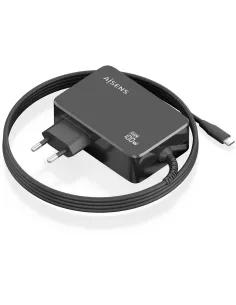 AISENS ASCH-1PD100WL50-BK Cargador GaN 100W USB-C-ADAP62048