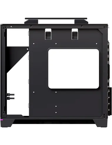 Einarex PM300 Core Black: caja Micro-ATX compacta con USB-C