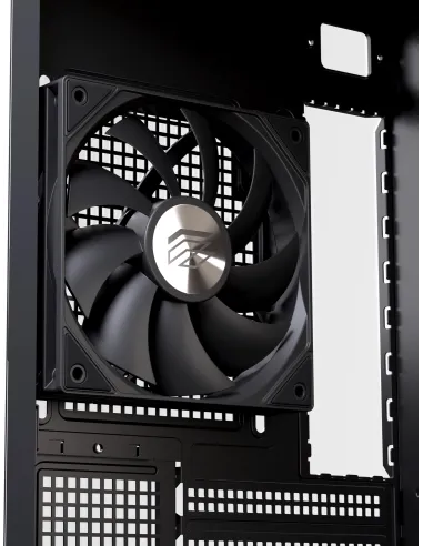 Einarex PM300 Core Black: caja Micro-ATX compacta con USB-C
