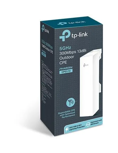 TP-Link CPE510 punto de acceso exterior 5 GHz PoE pasivo