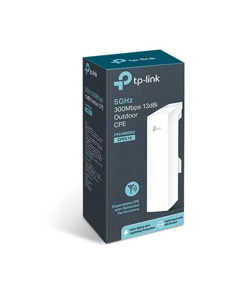 TP-Link CPE510 punto de acceso exterior 5 GHz PoE pasivo