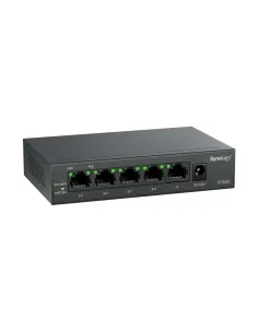 Synology PS500 Switch no gestionable de 4 puertos PoE+ 10/100/1000 Mbps + 1 puerto 10/100/1000 Mbps-NSWSSO0427