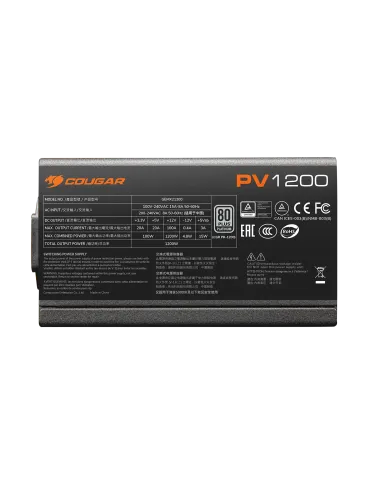 Cougar PV 1000W 80 Plus Platinum fuente ATX 3.1 y PCIe 5.1