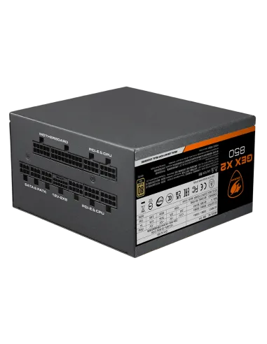 Cougar GEC X2 750W: fuente ATX 3.1 Gold 12V-2X6 PCIe 5.1