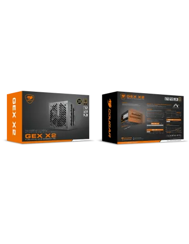Cougar GEC X2 750W: fuente ATX 3.1 Gold 12V-2X6 PCIe 5.1